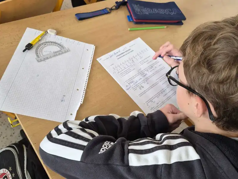 Školní kolo matematické soutěže Pythagoriáda