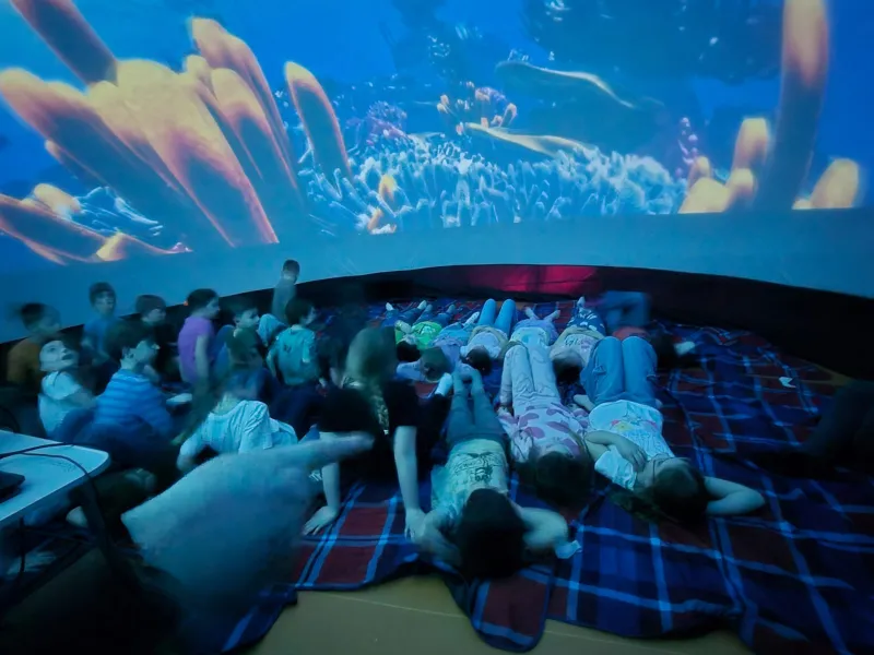 Mobilní planetárium v ŠD