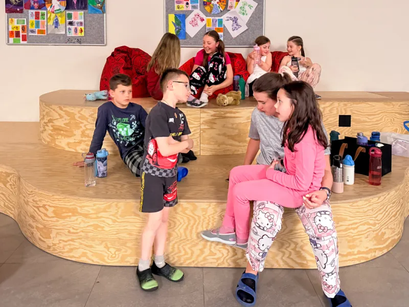 Druzina_lvicata_prespavani_ve_skole