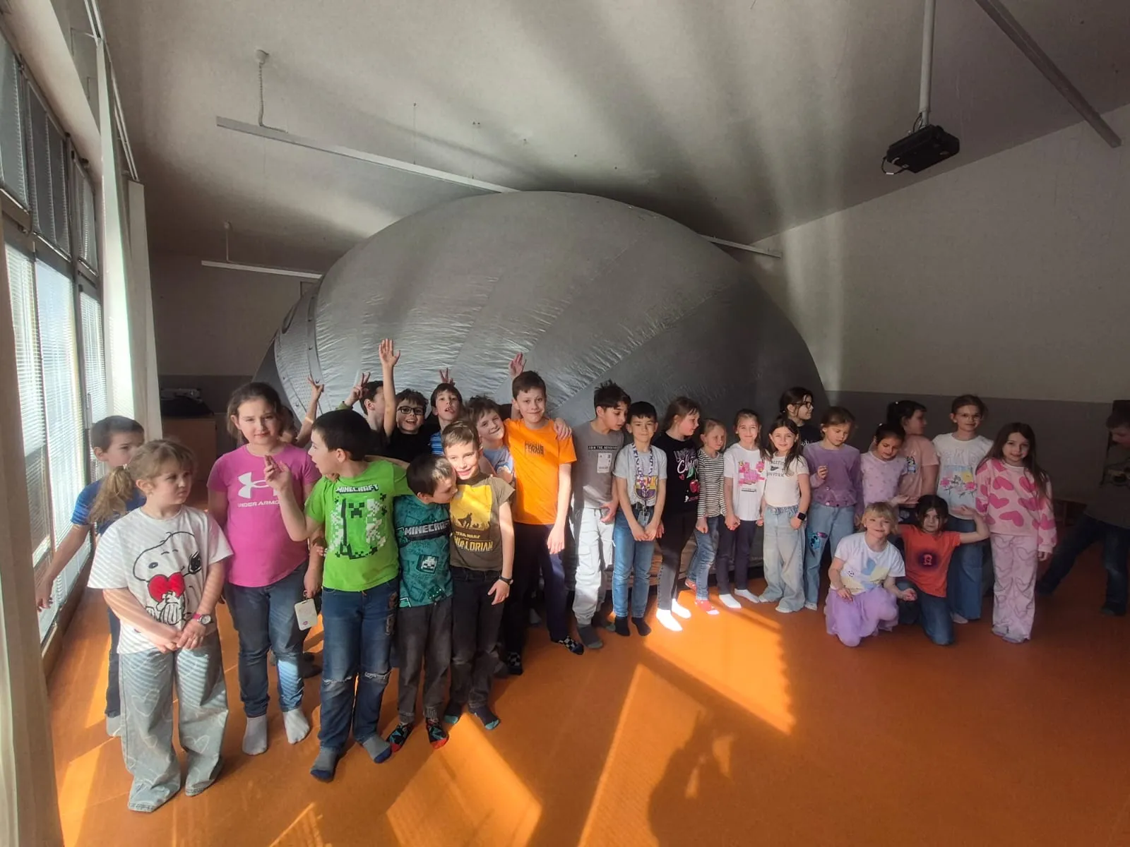 Mobilní planetárium v ŠD