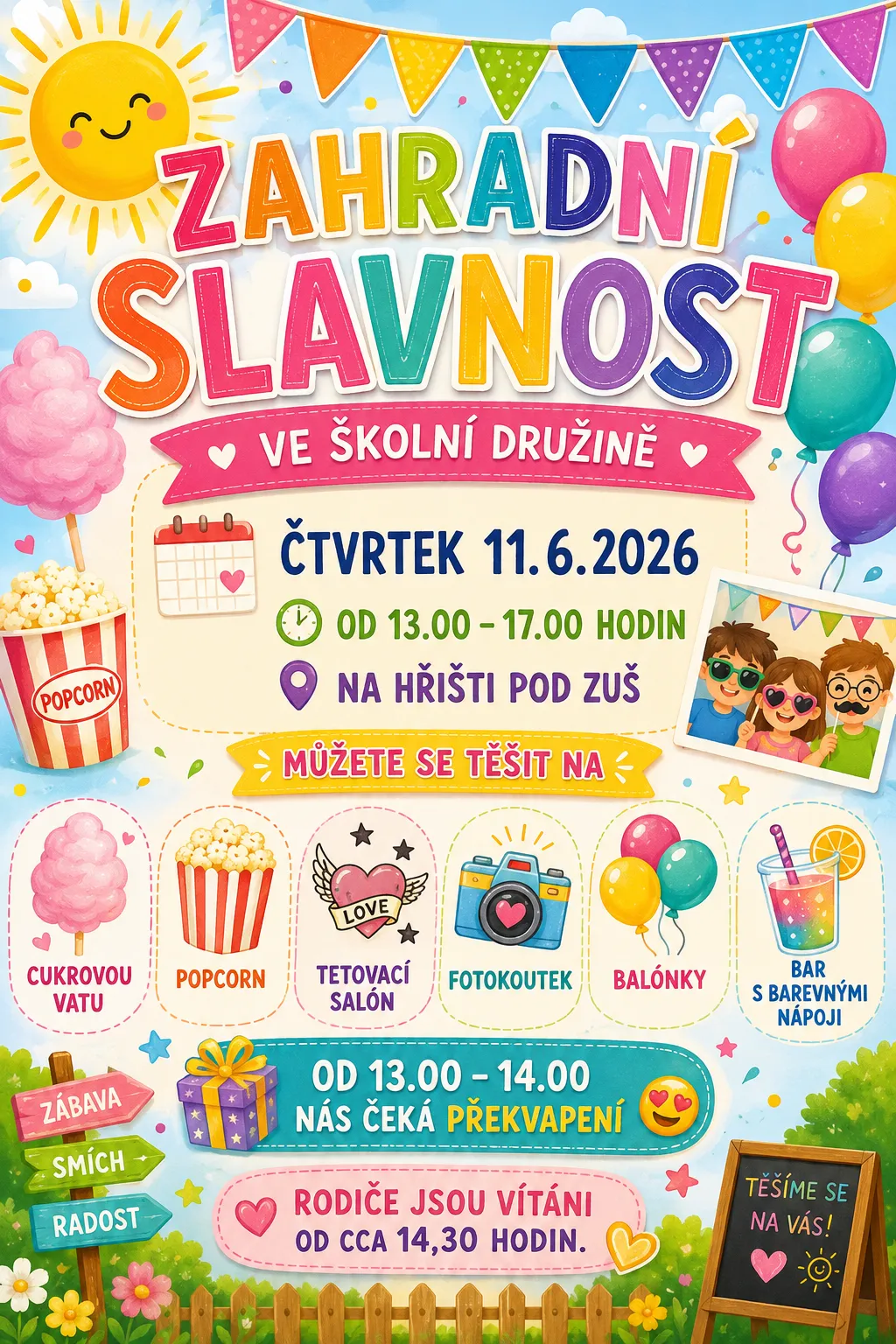 Zahradní slavnost ŠD